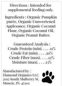 Pumpkin & Apple SNOWMEN Dog Treats!