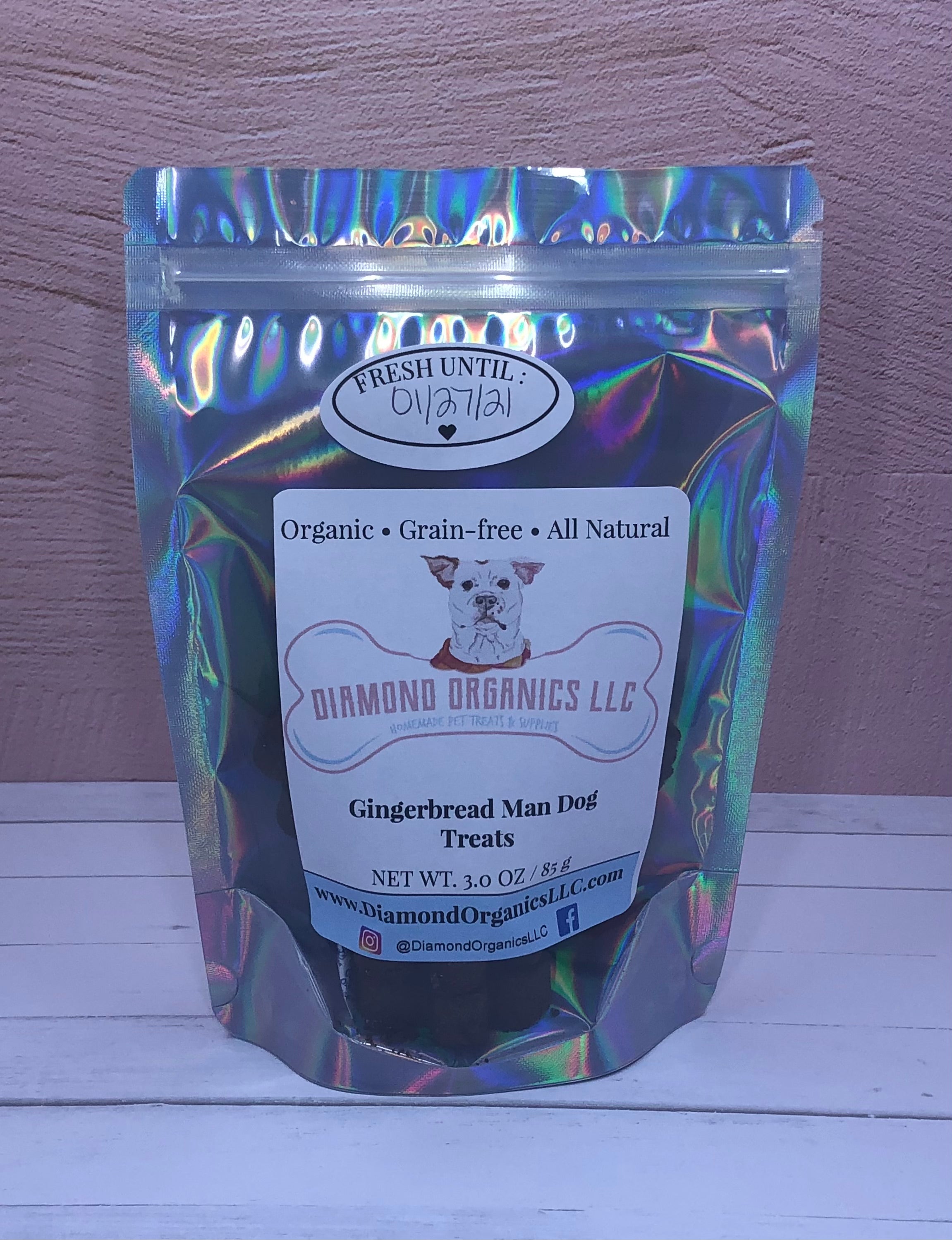 Gingerbread Man Dog Treats