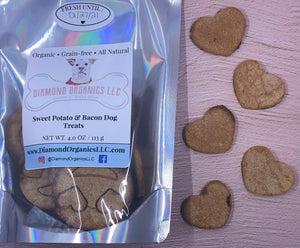 Sweet Potato & Bacon Dog Treats