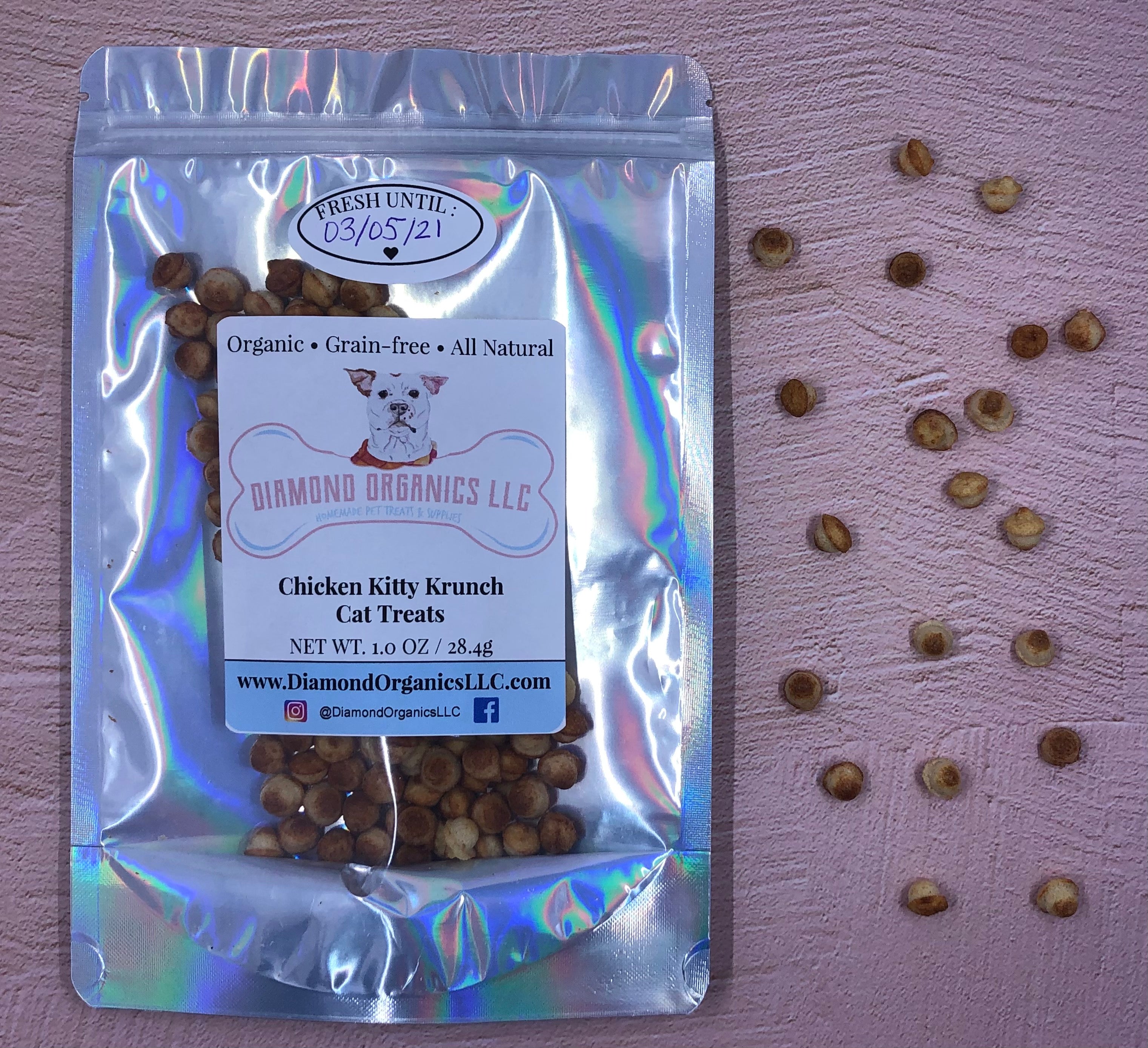 Chicken Kitty Krunch Cat Treats